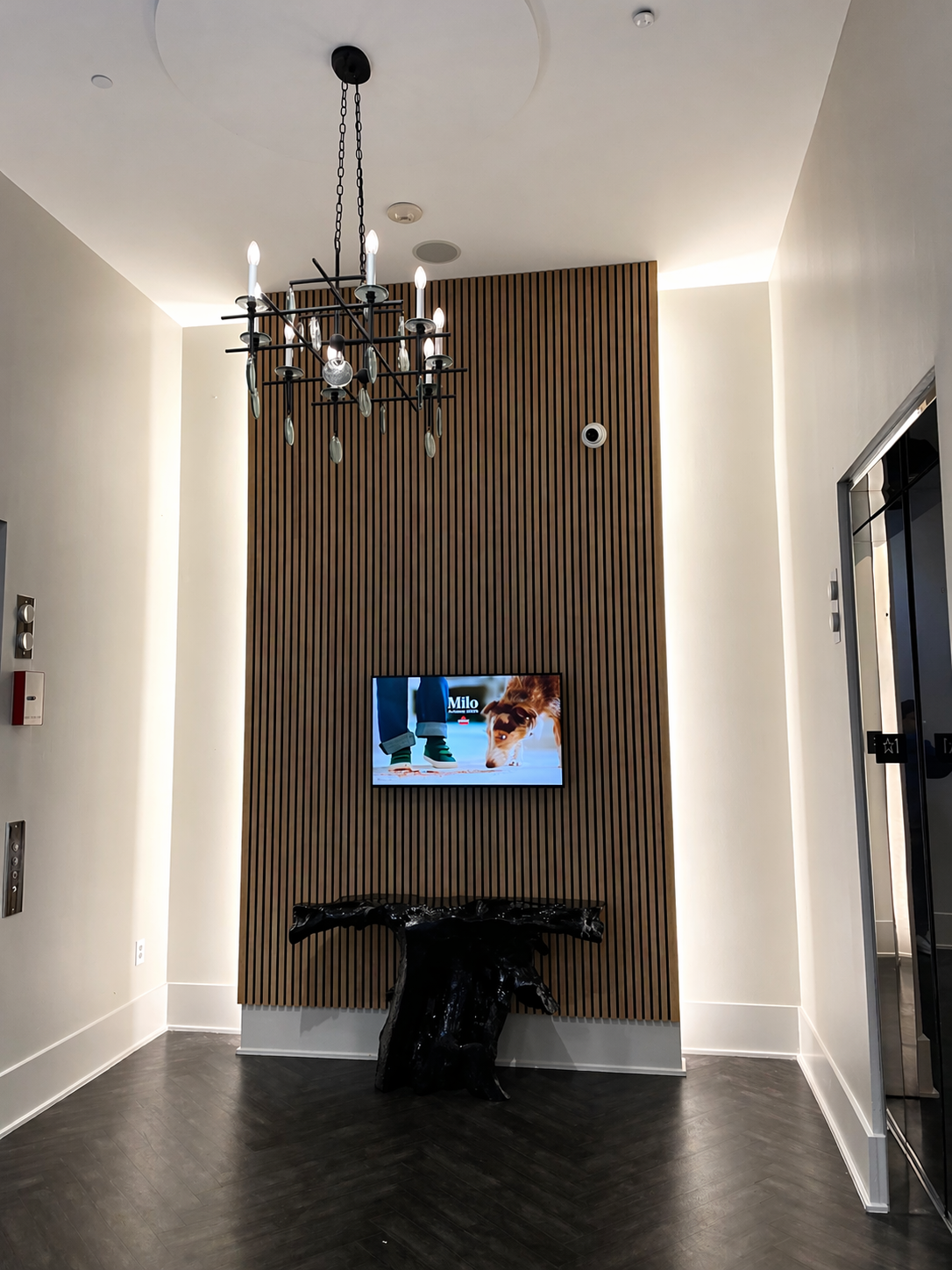 Living room built-in by Designer Carpenter — after