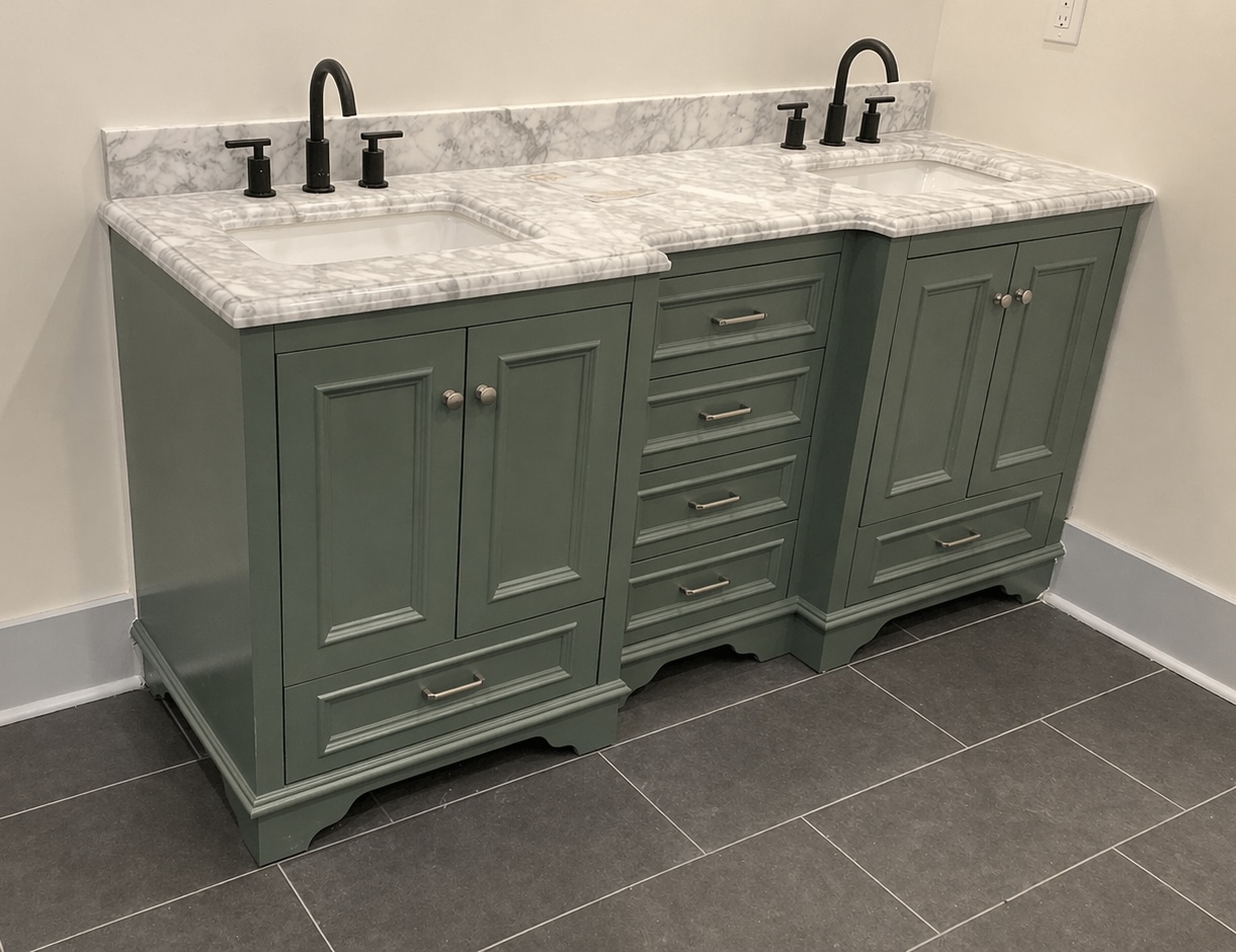 Bathroom double vanity